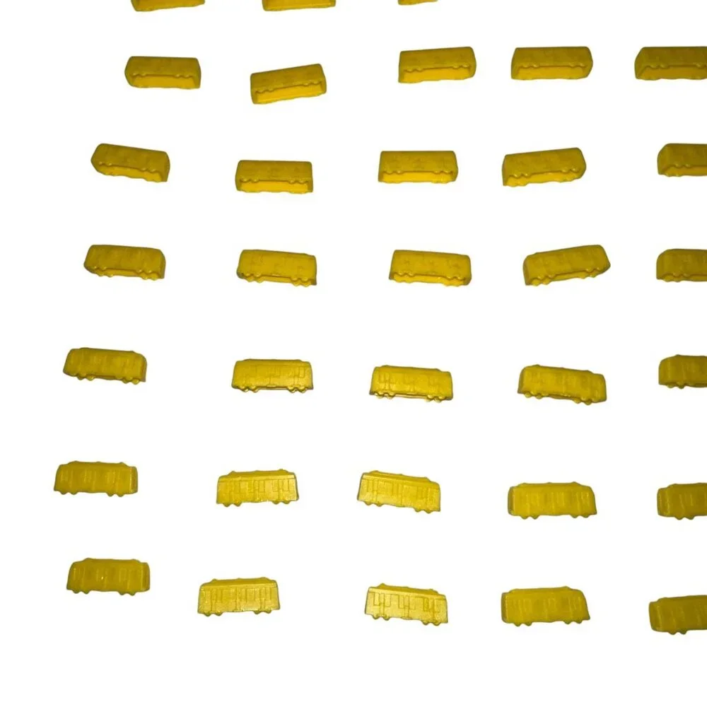 Days of Wonder Ticket to Ride Set of 48 Yellow Train Cars Replacement Parts